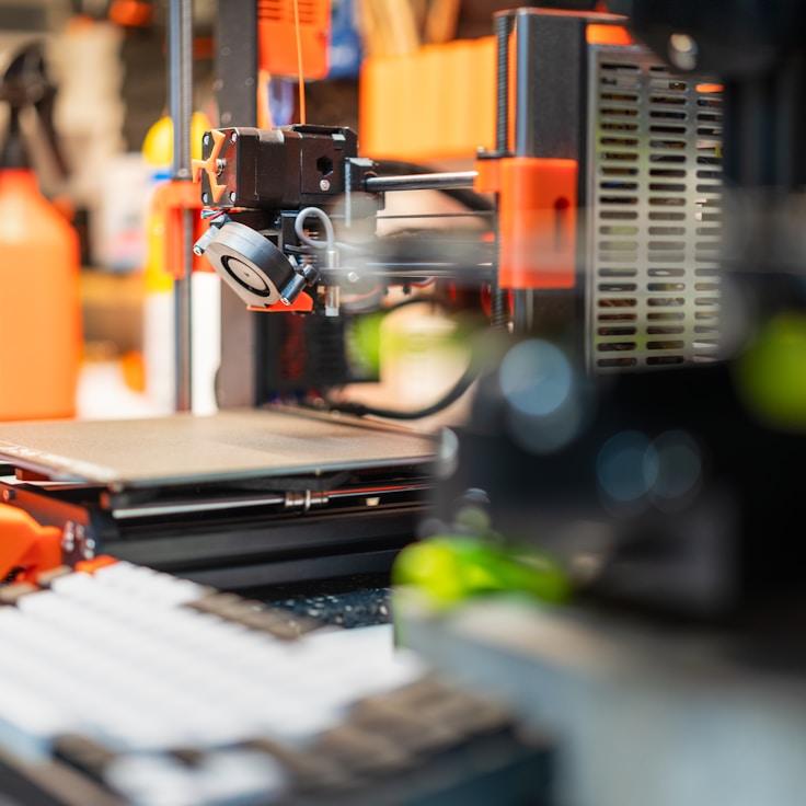 Technical rendering setup showing 3D element optimization for presentations